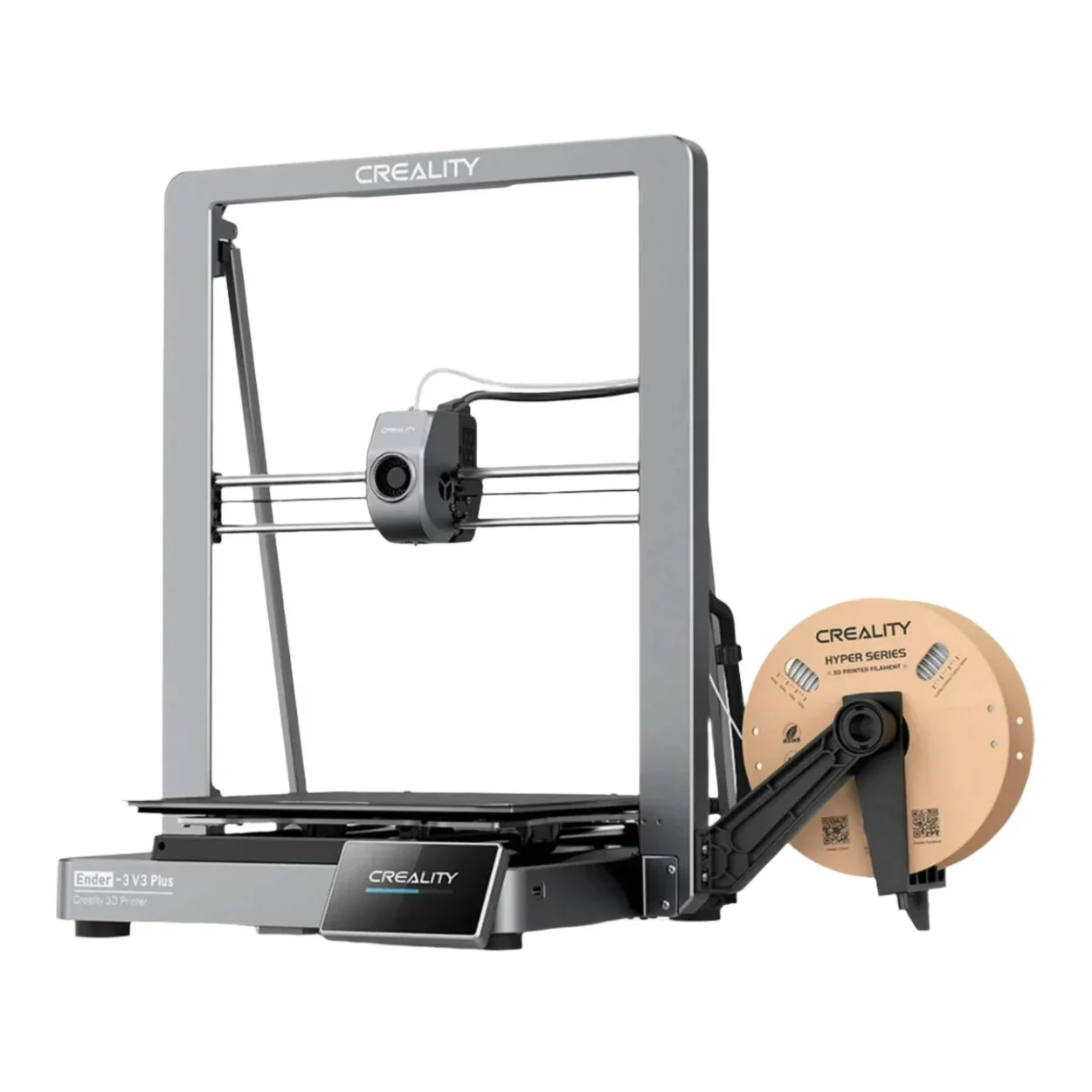 Ender-3-V3-01 เครื่องพิมพ์ 3 มิติอัจฉริยะ Creality Ender3 V3 KE พิมพ์เร็ว 500mm/s คุมง่ายผ่าน Wi-Fi