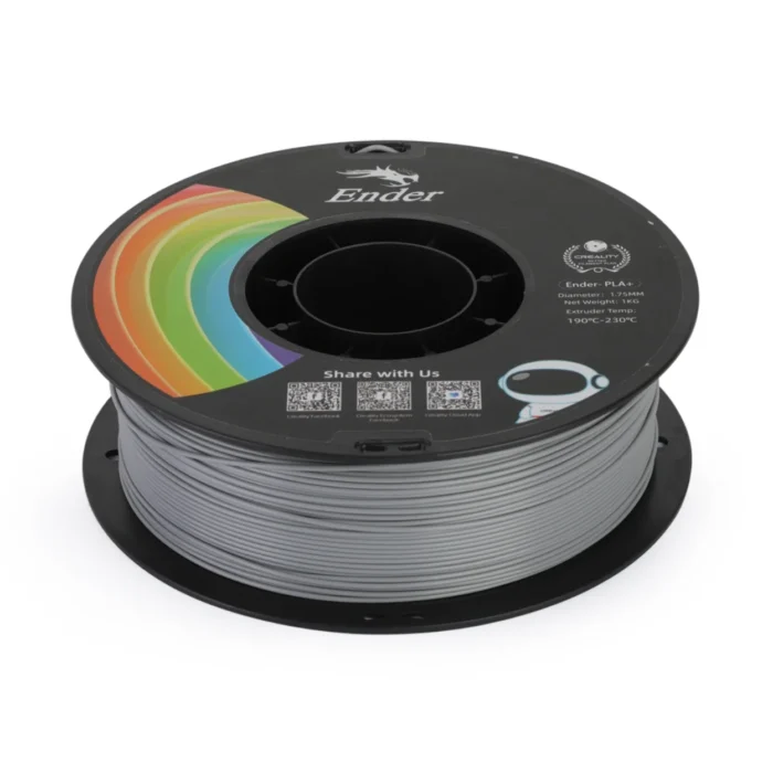 เส้นพลาสติก 3D สีเทา Creality Ender-PLA+ Filament 1.75mm 1KG Grey