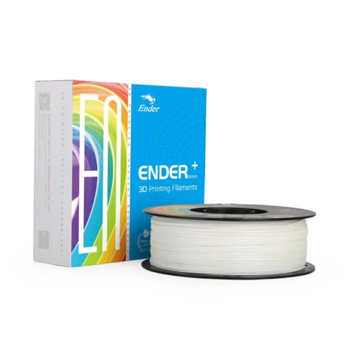 เส้นพลาสติก 3D สีขาว Creality Ender-PLA+ Filament 1.75mm 1KG White