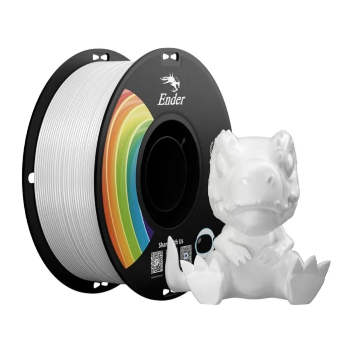 เส้นพลาสติก 3D สีขาว Creality Ender-PLA+ Filament 1.75mm 1KG White
