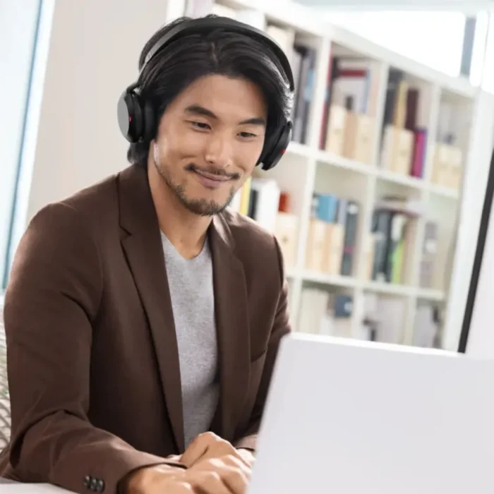 Jabra-Evolve2-30-SE-03 ชุดหูฟัง Jabra Evolve2 30 SE, MS Stereo USB-C พร้อมอะแดปเตอร์ USB-A