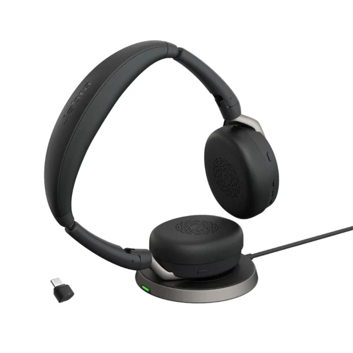 ชุดหูฟังไร้สาย Jabra Evolve2 65 Flex, Link380a MS Stereo