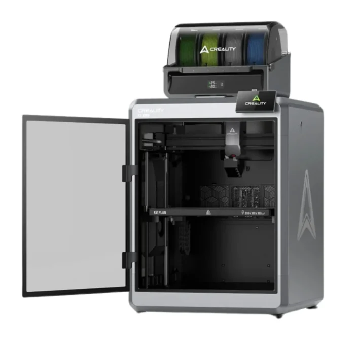 เครื่องพิมพ์ 3 มิติอัจฉริยะ Creality K2 Plus Combo เปลี่ยนสี วัสดุอัตโนมัติ