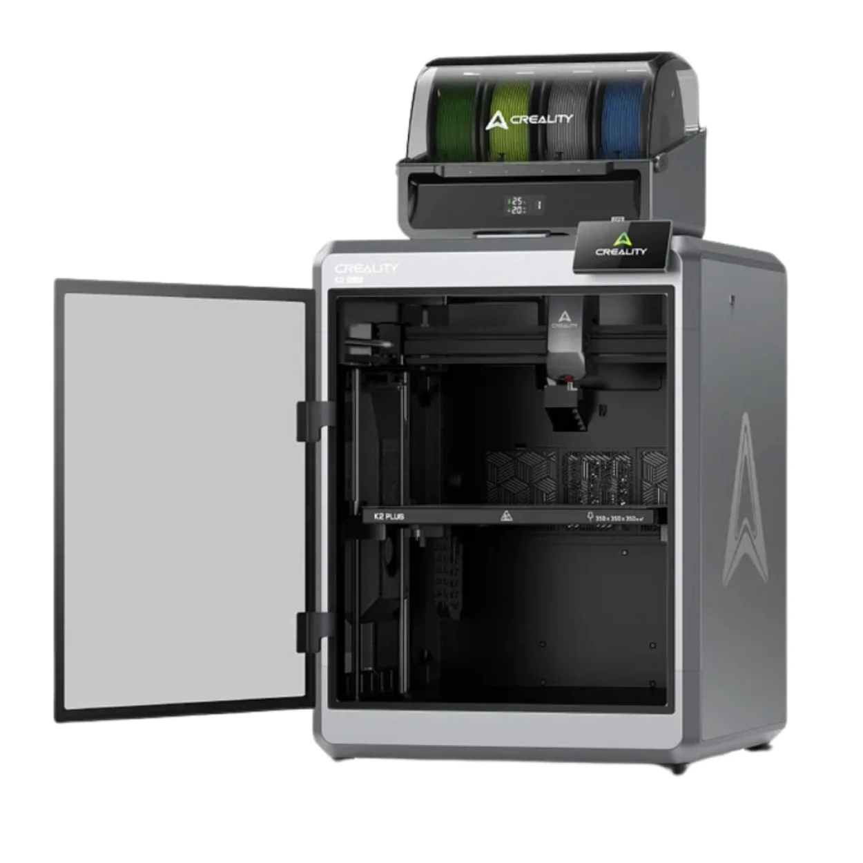 K2-Plus-Combo-01 เครื่องพิมพ์ 3 มิติอัจฉริยะ Creality K2 Plus Combo เปลี่ยนสี วัสดุอัตโนมัติ