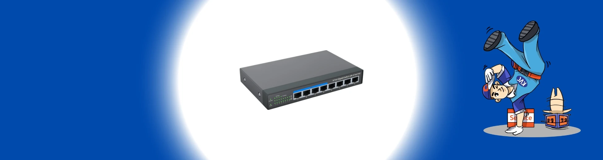 Network Switch (สวิตช์เครือข่าย) ประสิทธิภาพสูง เพื่อขยายและจัดการเครือข่าย LAN สต๊อกล่าสุด %currentyear% จากร้านเควีซี คอมพิวเตอร์