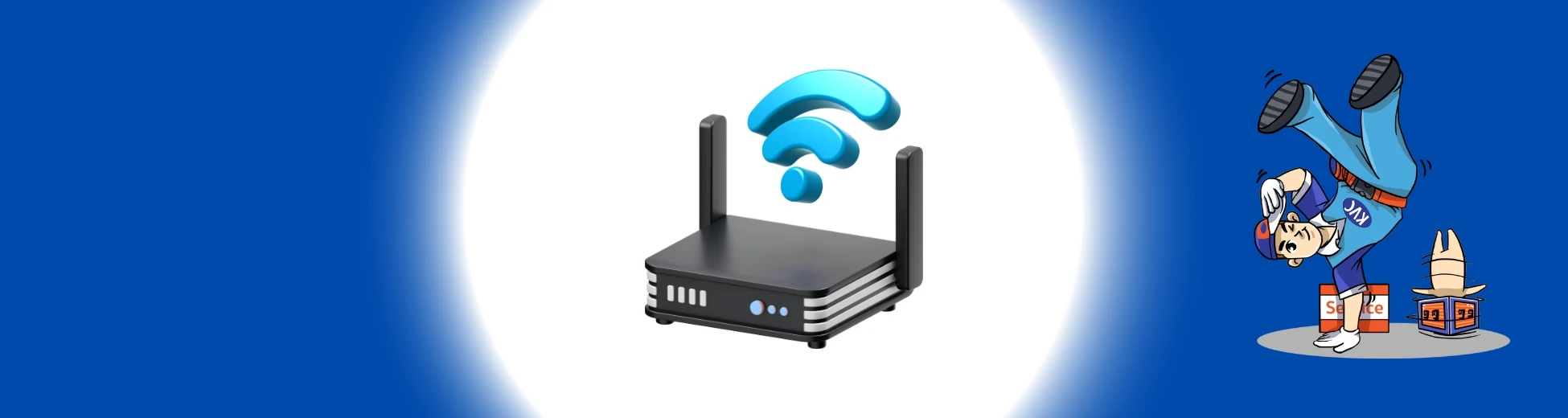 ราเตอร์ไร้สาย พร้อมสัญญาณ WiFi หมวดหมู่สินค้า ร้านเควีซี คอมพิวเตอร์