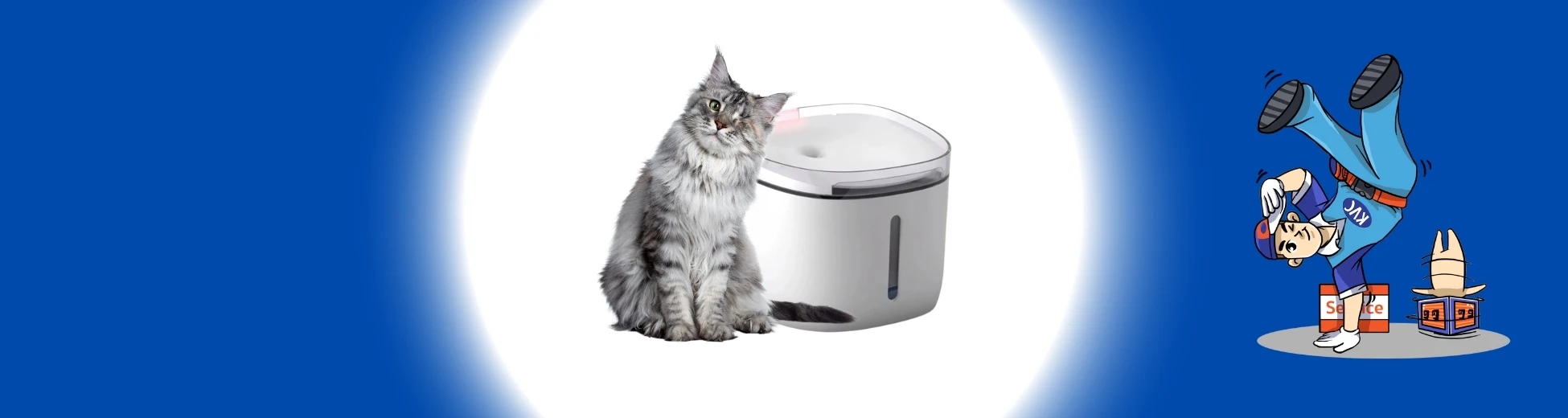 เครื่องกรองน้ำดื่มสัตว์เลี้ยง สต๊อกล่าสุด %currentyear% ที่ร้านเควีซี คอมพิวเตอร์ มั่นใจน้ำสะอาด น้ำพุแมว ปลอดภัย ดีต่อสุขภาพน้อง ระบบกรอง และน้ำหมุนเวียน