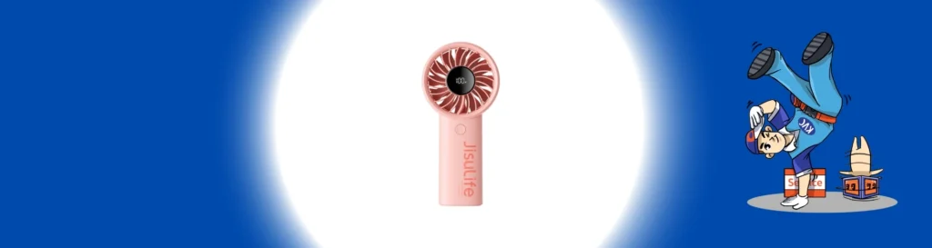 พัดลมมือถือ (Portable Fan) หลายสี หลายดีไซน์ เย็นสบาย พกพาง่าย สต๊อกล่าสุด %currentyear% ที่ร้านเควีซี คอมพิวเตอร์