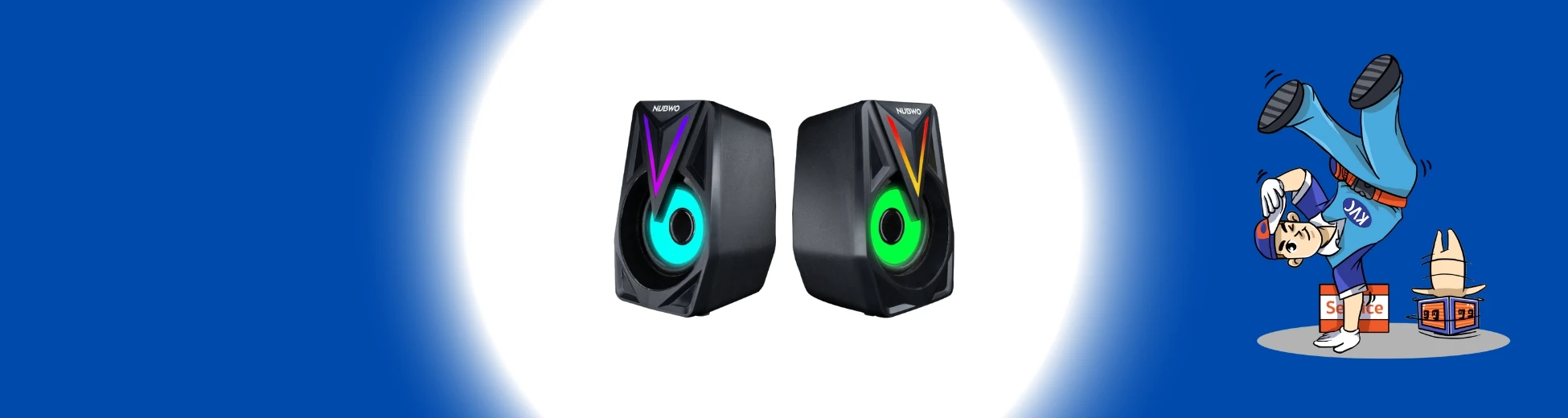 ลำโพงคอมพิวเตอร์ ลำโพงบลูทูธ และลำโพงพกพา สต๊อกใหม่ %currentyear% ที่ร้านเควีซี คอมพิวเตอร์