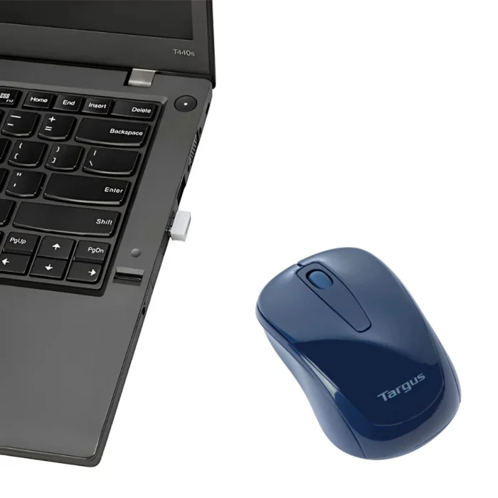 Targus W600 Wireless Optical Mouse Blue เม้าส์ไร้สาย สีน้ำเงิน