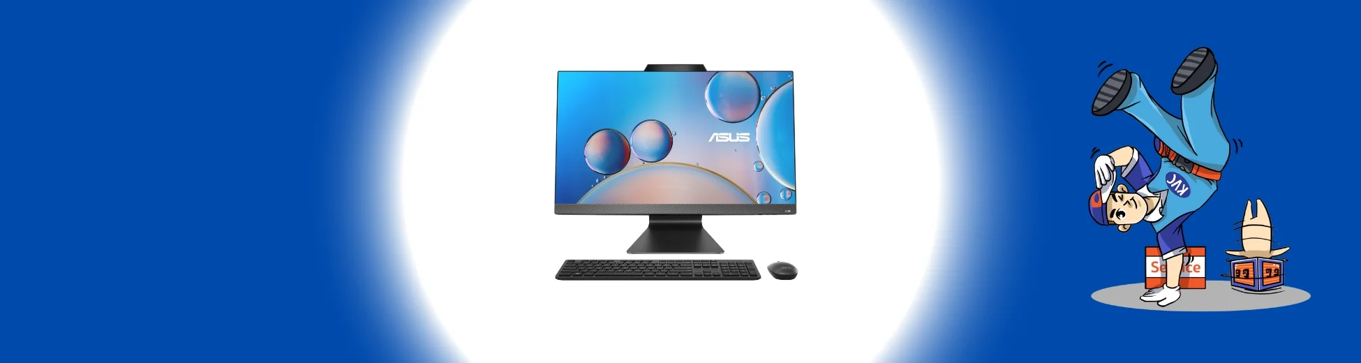 คอมพิวเตอร์ All-in-One รุ่นใหม่ล่าสุด ตอบโจทย์ทุกไลฟ์สไตล์ ซื้อที่เควีซี คอมพิวเตอร์