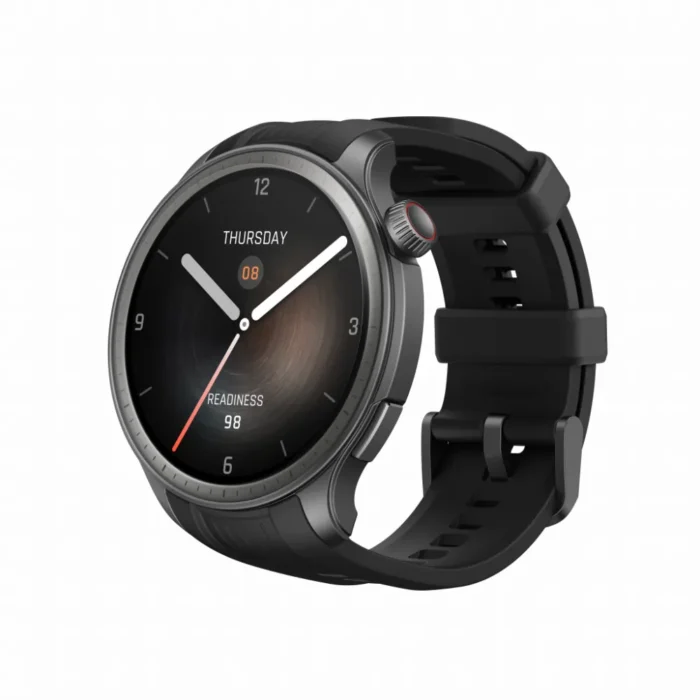 Amazfit Balance สมาร์ทวอทช์เพื่อสุขภาพ วัดองค์ประกอบร่างกาย GPS Dual-band จอ AMOLED 1.5 นิ้ว สี Midnight Black