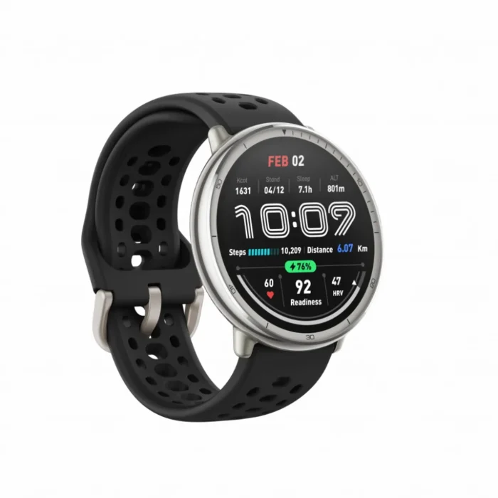 Amazfit Active 2 Black Sport สมาร์ทวอทช์สำหรับการออกกำลังกาย