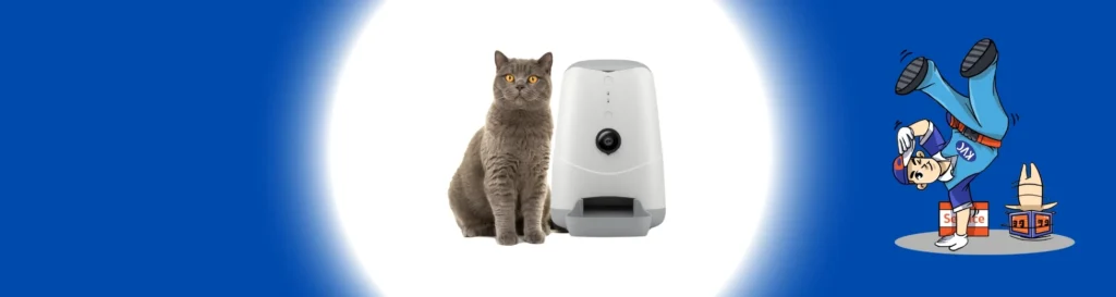 เครื่องให้อาหารสัตว์อัตโนมัติ (Automatic Pet Feeder) ให้อาหารตรงเวลา ควบคุมปริมาณอาหารได้แม่นยำ สต๊อกล่าสุด %currentyear% จากร้านเควีซี คอมพิวเตอร์