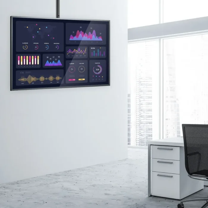 ขาแขวนทีวีติดเพดาน ปรับระดับ หมุนได้ 360 องศา