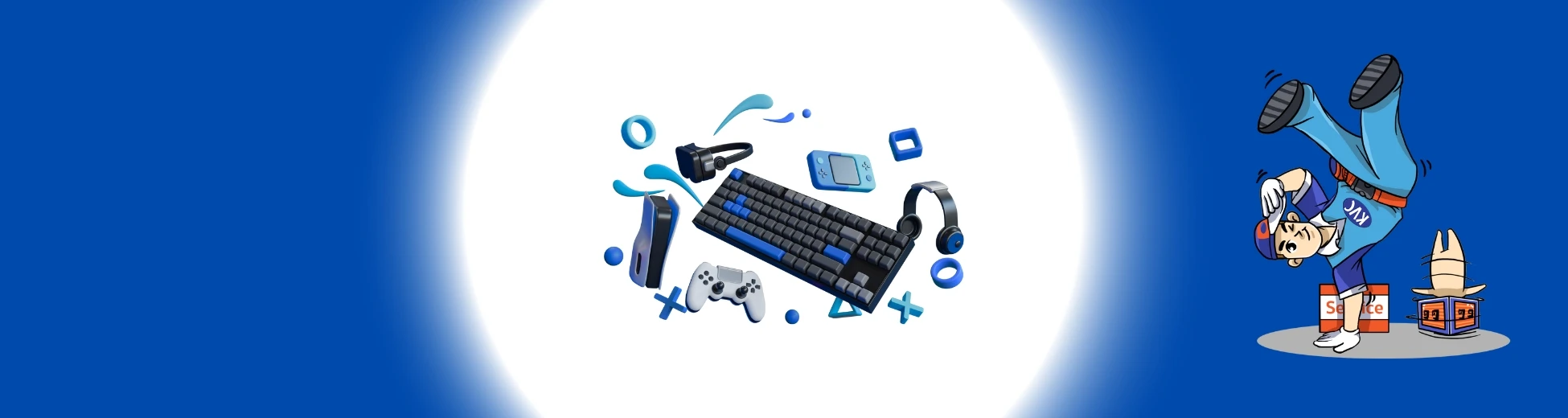 คอลเลกชันอุปกรณ์เสริมคอมพิวเตอร์ เมาส์ คีย์บอร์ด หูฟัง และอื่นๆ สต๊อกล่าสุด %currentyear% จาก ร้านเควีซี คอมพิวเตอร์