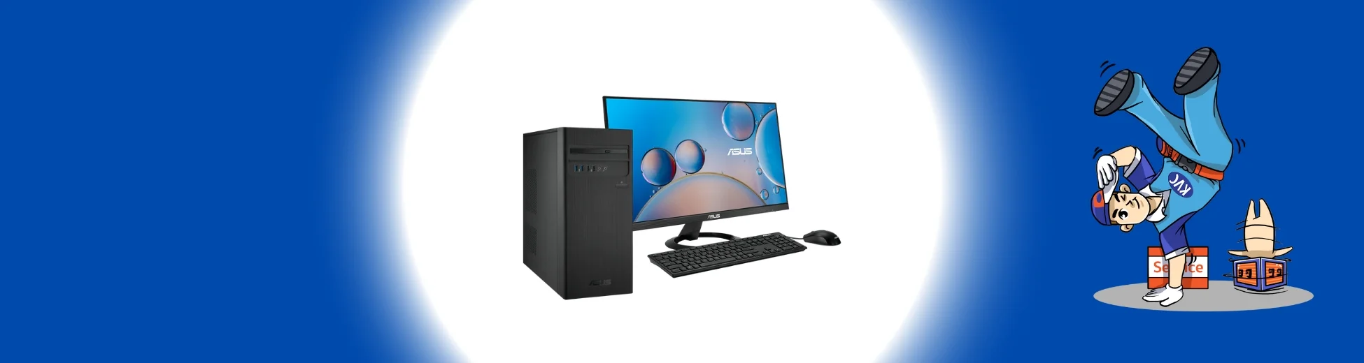 คอมพิวเตอร์ตั้งโต๊ะ (Desktop PC) ล่าสุด %currentyear% สเปคแรง เล่นเกม ทำงาน กราฟิก ลื่นปรื๊ด ที่เควีซี คอมพิวเตอร์