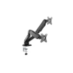 dual-desk-mount-mht-462501-1 แขนจับจอมอนิเตอร์แก๊สสปริง ปรับอิสระ สำหรับจอ 17 - 32 นิ้ว