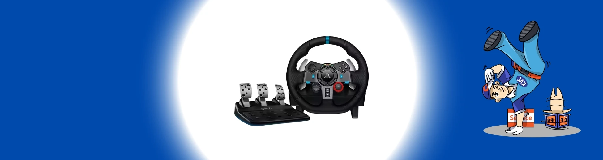 อุปกรณ์ต่อพ่วงเกมส์ (Game Peripherals) ครบครันสำหรับเกมเมอร์ พวงมาลัย จอยสติ๊ก ปืนเลเซอร์ สต๊อกล่าสุด %currentyear% จากร้านเควีซี คอมพิวเตอร์