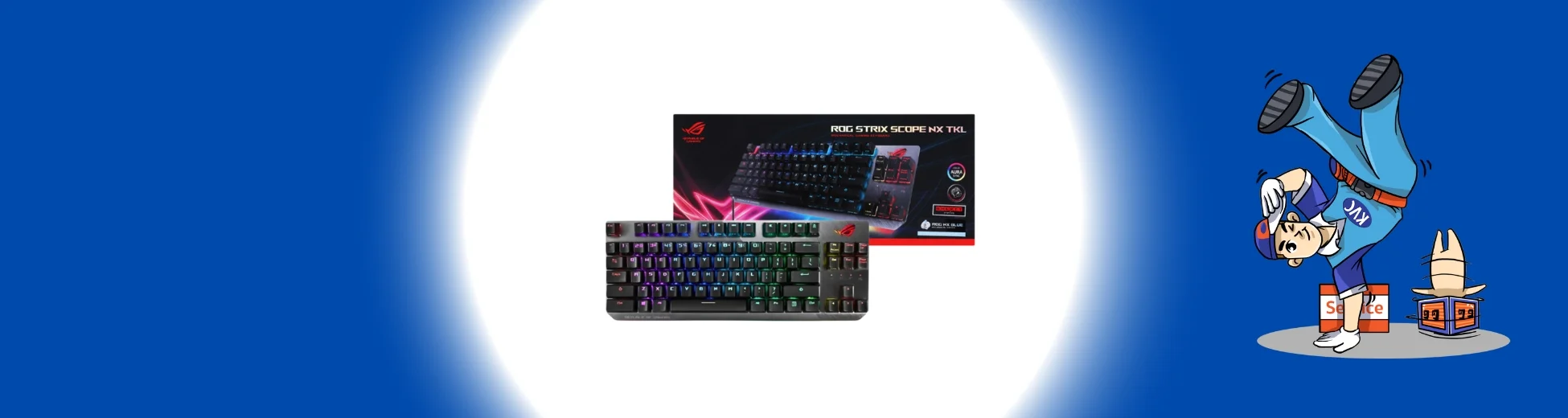 คีย์บอร์ด (Keyboard) สตีอกล่าสุด %currentyear% เทพๆ ไฟ RGB สวยทะลุจอ พิมพ์มันส์ เล่นเกมโคตรฟิน ที่ร้านเควีซี คอมพิวเตอร์
