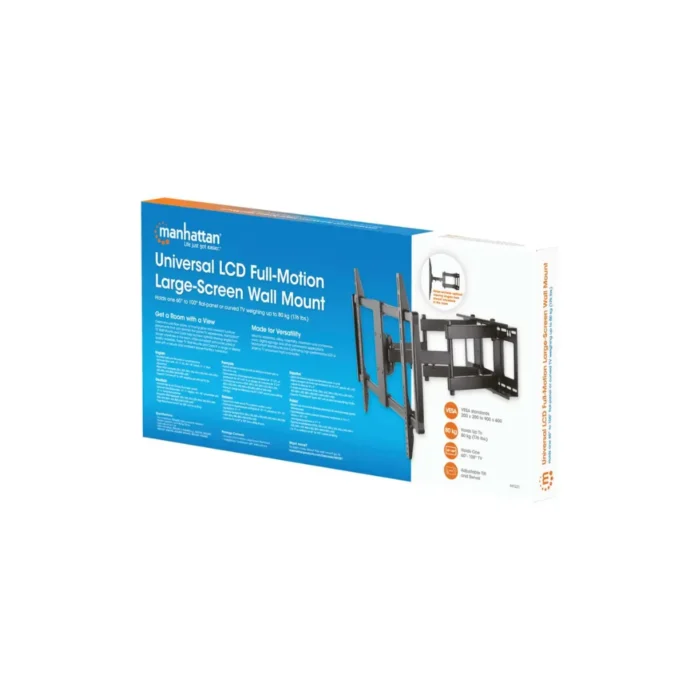 ขาแขวนทีวีแบบ Full-Motion สำหรับหน้าจอขนาดใหญ่ 60 - 100 นิ้ว