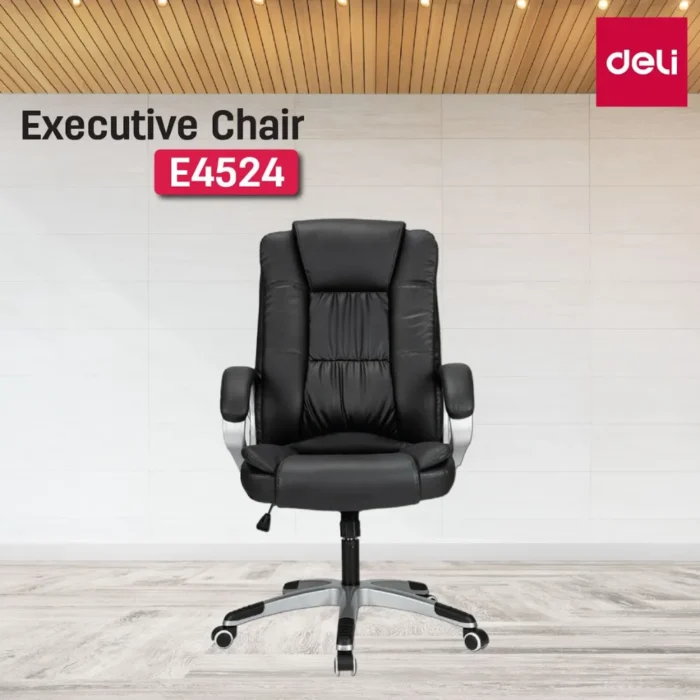 office-chair-e4524-4 เก้าอี้สำนักงาน Deli รุ่น E4524 (OFFICE CHAIR E4524)