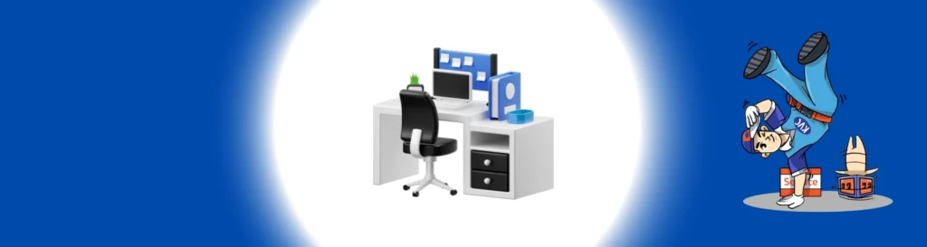 เฟอร์นิเจอร์สำนักงาน (Office furniture) ครบชุด โต๊ะทำงาน เก้าอี้สำนักงาน ตู้เอกสาร และเฟอร์นิเจอร์ออฟฟิศอื่นๆ ดีไซน์ทันสมัย สต๊อกล่าสุด %currentyear% จากร้านเควีซี คอมพิวเตอร์