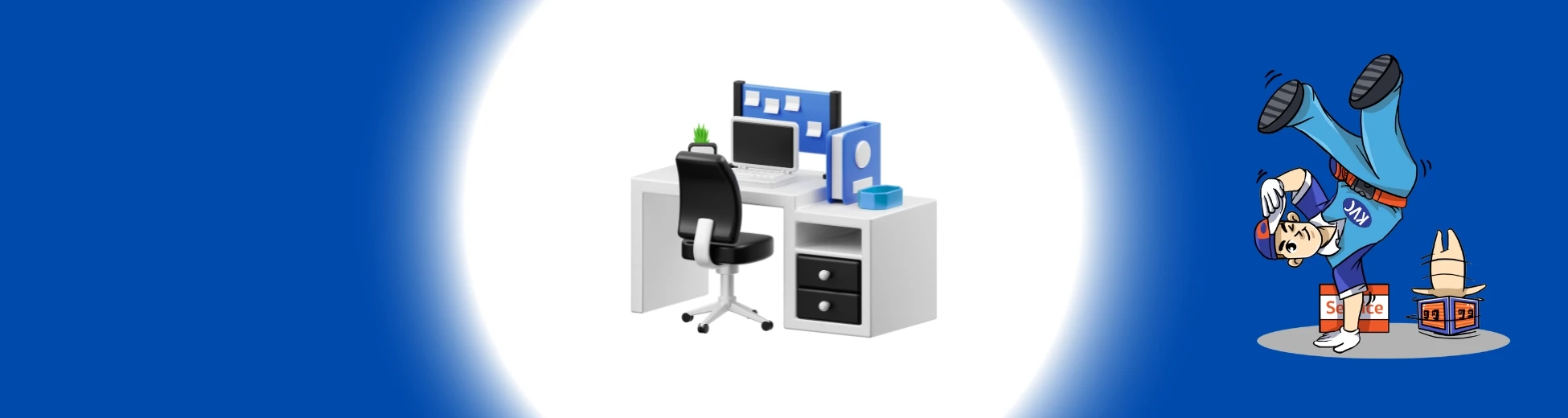 เฟอร์นิเจอร์สำนักงาน (Office furniture) ครบชุด โต๊ะทำงาน เก้าอี้สำนักงาน ตู้เอกสาร และเฟอร์นิเจอร์ออฟฟิศอื่นๆ ดีไซน์ทันสมัย สต๊อกล่าสุด %currentyear% จากร้านเควีซี คอมพิวเตอร์