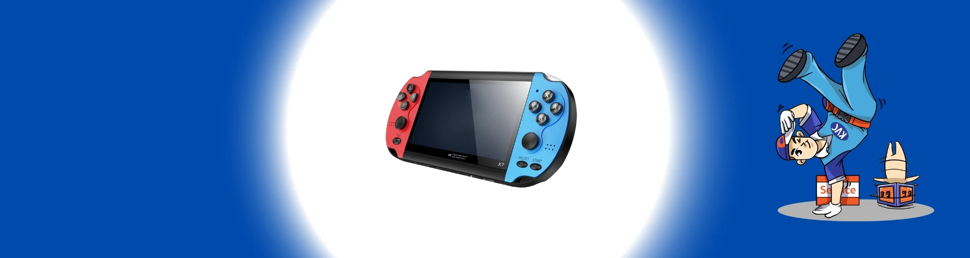 เครื่องเล่นเกมพกพา (Portable game console) เล่นเกมสนุกได้ทุกที่ สต๊อกล่าสุด %currentyear% จากร้านเควีซี คอมพิวเตอร์