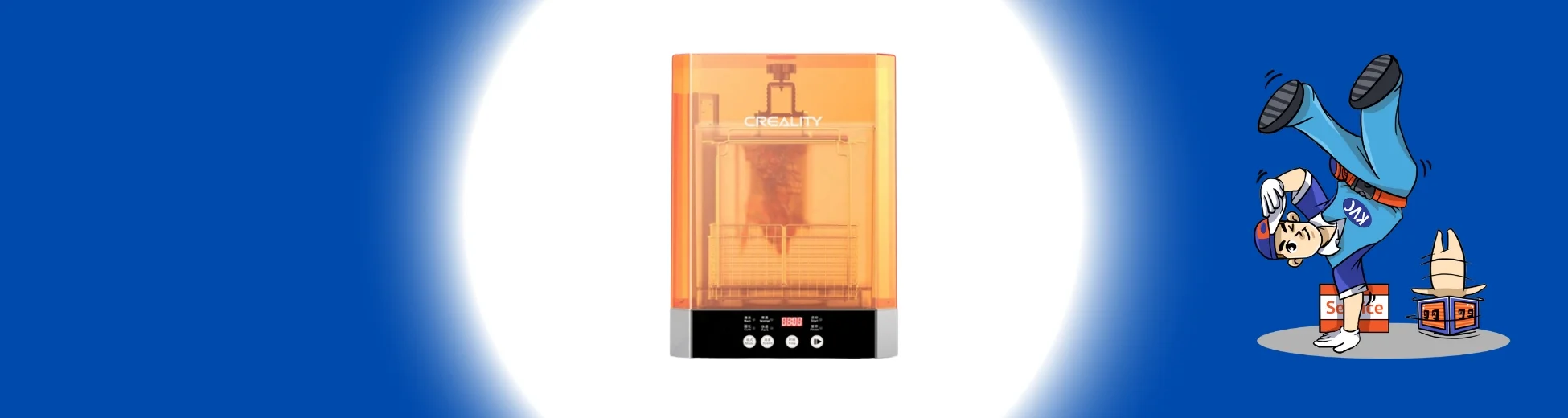 เครื่องล้างอบเรซิ่น (Resin baking machine) สำหรับงานพิมพ์ 3 มิติ สต๊อกล่าสุด %currentyear% จากร้านเควีซี คอมพิวเตอร์