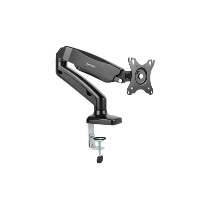 single-desk-mount-mht-462495-2 ขาแขวนจอคอมแก๊สสปริง แขนคู่ปรับอิสระ สำหรับจอ 17 - 32 นิ้ว