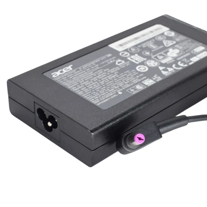 Acer Adapter 19V 7.1A 135W 5.5 × 1.7mm 02 Acer Adapter 19V 7.1A 135W หัว 5.5 × 1.7mm สำหรับโน๊ตบุ๊ค