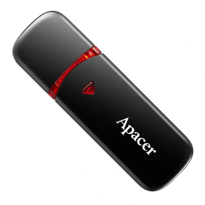 Apacer Handy Steno AH333 32GB Black แฟลชไดรฟ์สีดำ