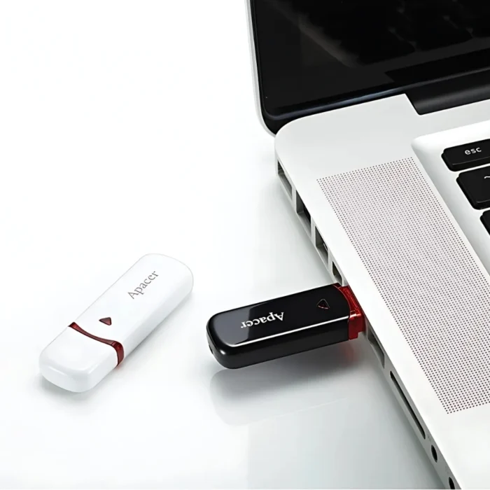 Apacer Handy Steno AH333 32GB White แฟลชไดรฟ์สีขาว