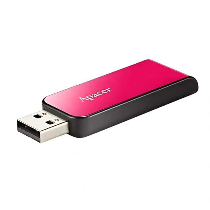 Apacer Handy Steno AH334 32GB Pink 02 Apacer Handy Steno AH334 32GB Pink แฟลชไดรฟ์สีชมพู