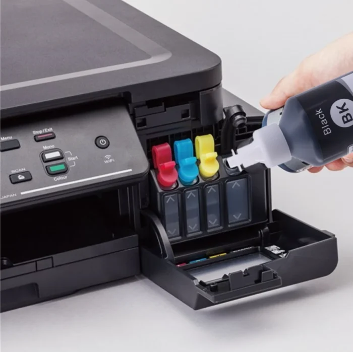 BROTHER Ink BT 6000BK 04 BROTHER Ink หมึกพิมพ์สีชมพู BT-5000M (ฺMagenta)