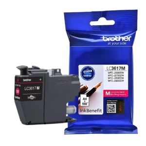 BROTHER Ink หมึกพิมพ์สีชมพู LC-3617M (ฺMagenta)