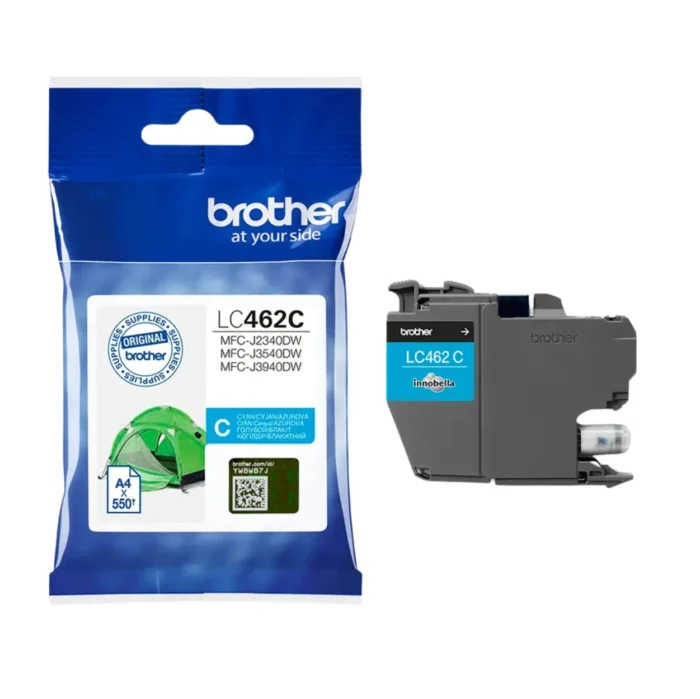 BROTHER Ink LC-462C 01 BROTHER Ink หมึกพิมพ์สีฟ้า LC-462C (ฺBlue)