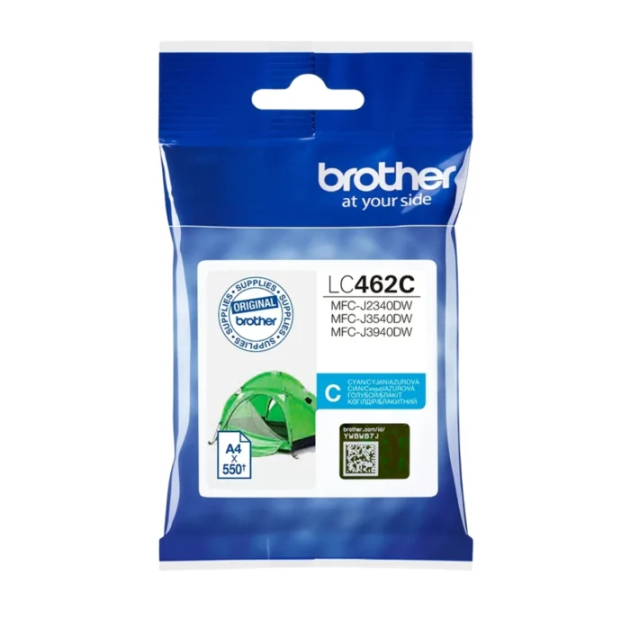 BROTHER Ink LC-462C 02 BROTHER Ink หมึกพิมพ์สีฟ้า LC-462C (ฺBlue)