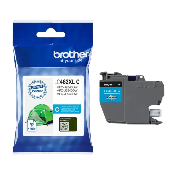 BROTHER Ink หมึกพิมพ์สีฟ้า LC-462XLC (ฺBlue)