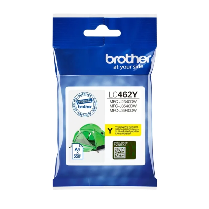 BROTHER Ink LC-462Y 02 BROTHER Ink หมึกพิมพ์สีเหลือง LC-462Y (ฺYellow)