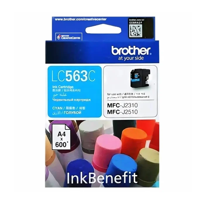 BROTHER Ink หมึกพิมพ์สีฟ้า LC-563C (ฺBlue)