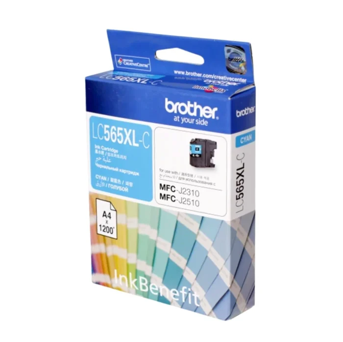 BROTHER Ink หมึกพิมพ์สีฟ้า LC-565XLC (ฺBlue)