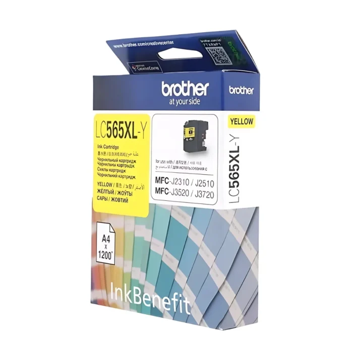 BROTHER Ink LC-565XLY 03 BROTHER Ink หมึกพิมพ์สีเหลือง LC-565XLY (ฺYellow)