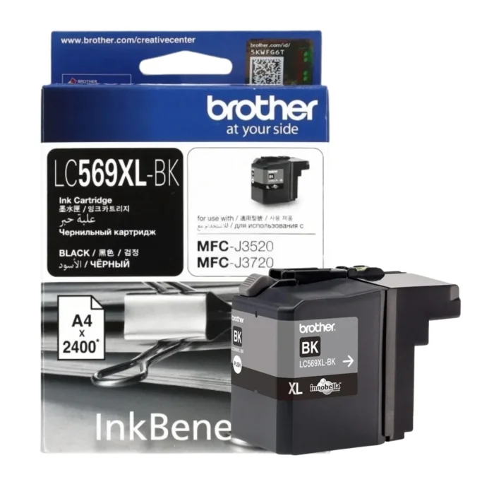 BROTHER Ink หมึกพิมพ์สีดำ LC-569XLBK (ฺBlack)
