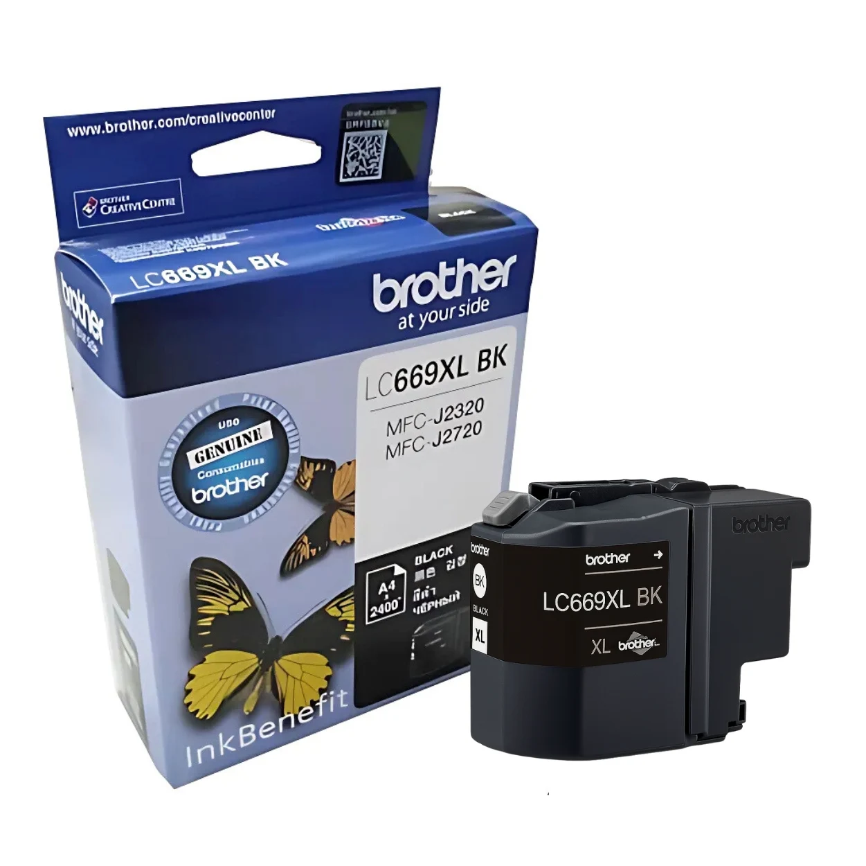 BROTHER Ink LC-669XLBK 01 BROTHER Ink หมึกพิมพ์สีดำ LC-669XLBK (ฺBlack)