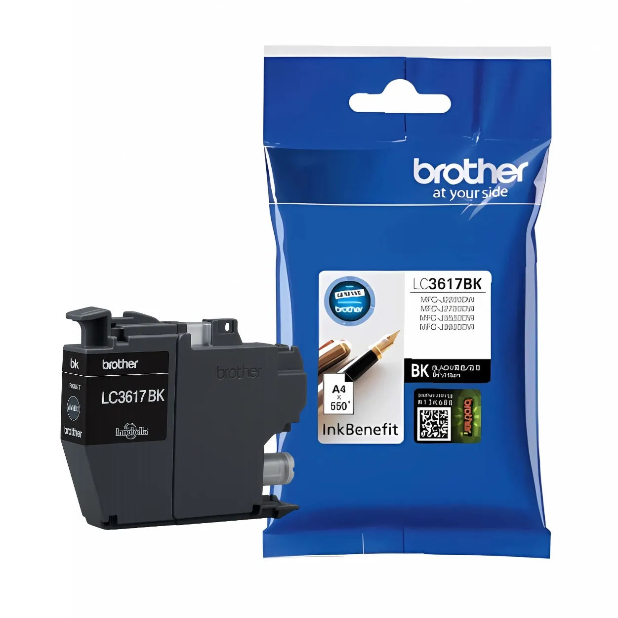 BROTHER Inkjet LC-3617BK 01 BROTHER Ink หมึกพิมพ์สีดำ LC-3617BK (Black)