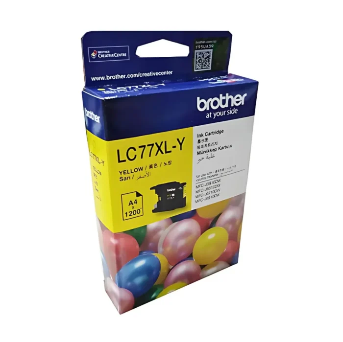 BROTHER Ink หมึกพิมพ์สีเหลือง LC-77XLY (ฺYellow)