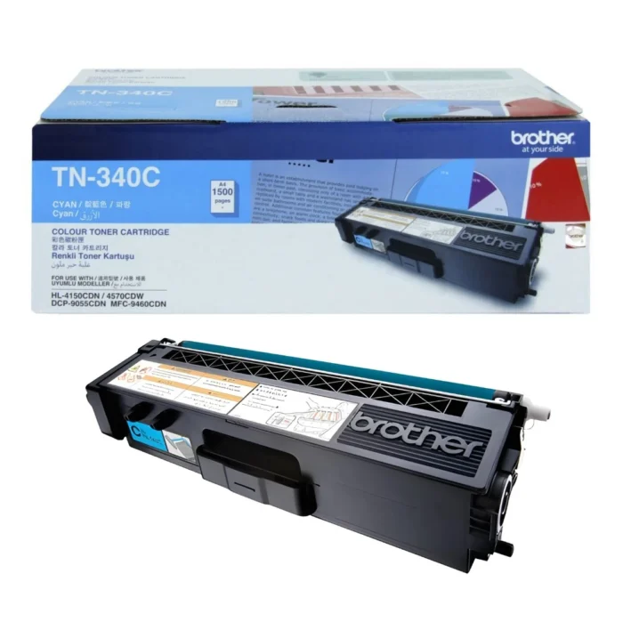 BROTHER Toner Laser ตลับหมึกพิมพ์เลเซอร์สีฟ้า TN-340C (ฺBlue)