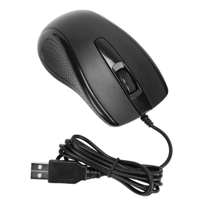 Targus Armor Wired Optical USB Mouse (AMU8602AP-50) เมาส์มีสาย ขนาดกระชับมือ